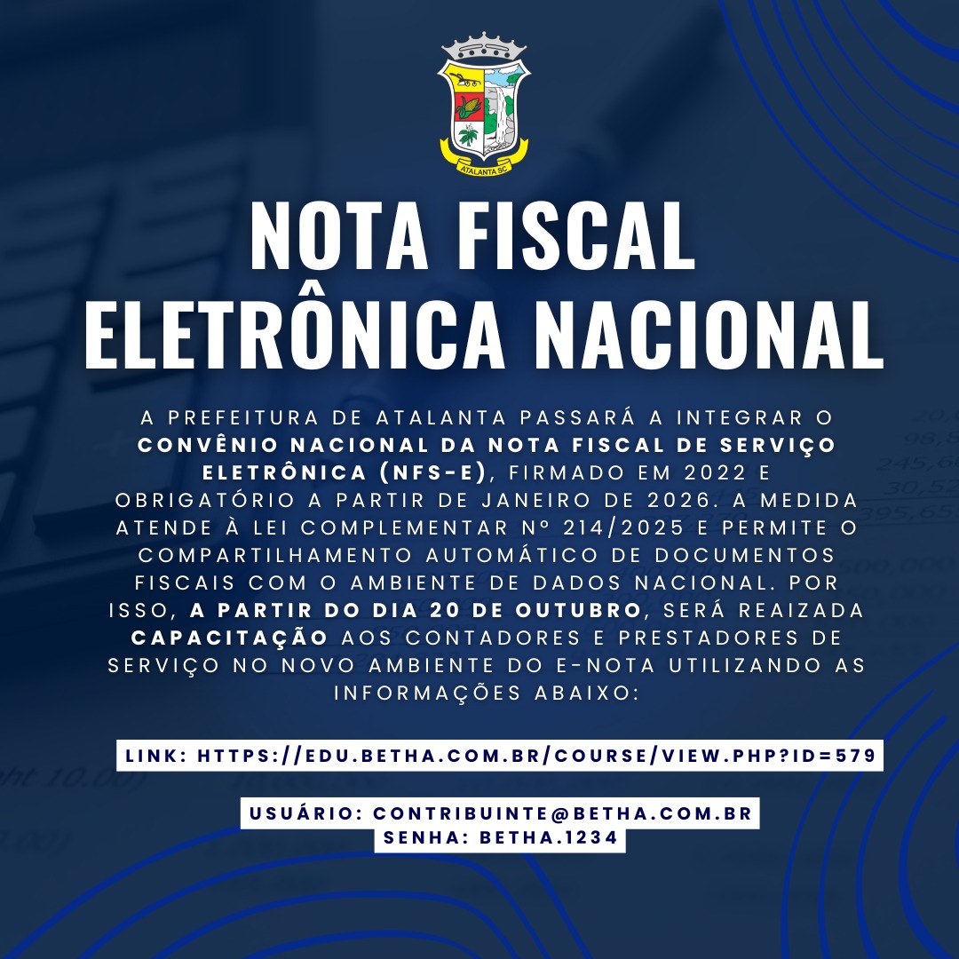 NOTA FISCAL ELETRÔNICA NACIONAL